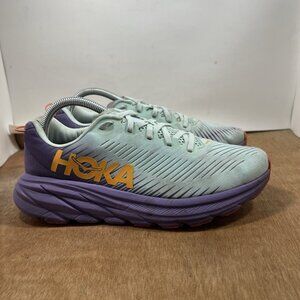 Hoka One One Rincon 3 Women' Size 9 Blue Running Walking Shoes Sneakers